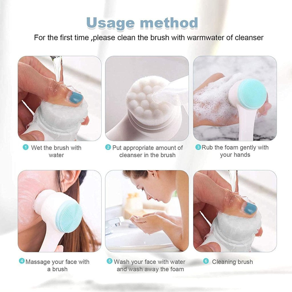 2 in 1 Face Scrubber Beauty Products