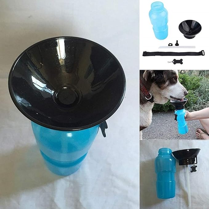Pet Sipper Portable Aqua Fresh Water Pump Bowl Bottle Mug Cup for Pet