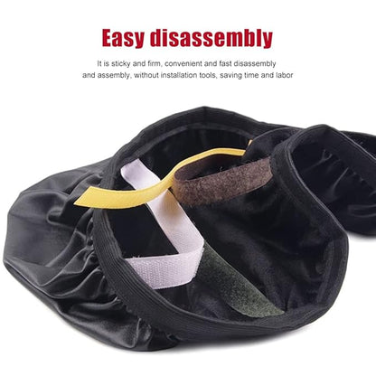 Motorcycle Seat Cover, Breathable Anti-Slip PU Leather Motorcycle Seat Cushion Cover Waterproof Seat Protector Cover