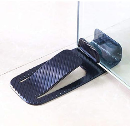 Solid Plastic Spring Door Stopper, Multi-Function Nail-Free Door Wedge Holder, Door Stopper Safety