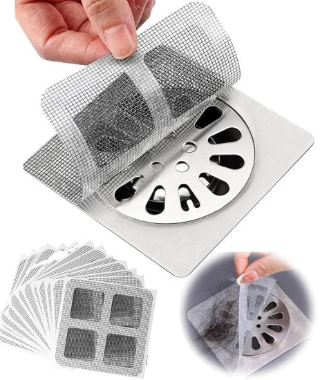 Sink Drain Cover for Bathroom 10 Pcs , Reusable