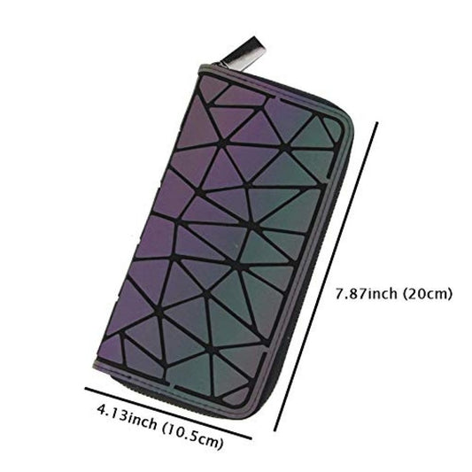 Reflective Purse Wallet Travelling Bags