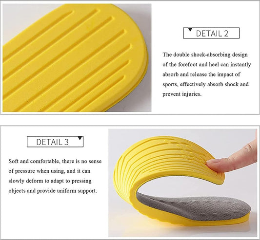 Shoes Replacement Insoles 1 pair Personal Care